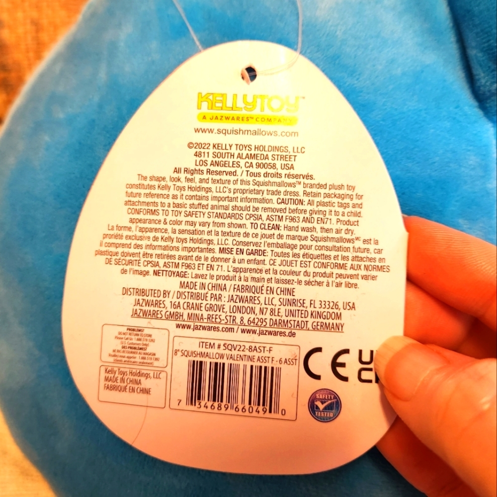 Squishmallows Rey Shark - Picture 4 of 4